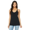 thumbnail image 1 of Camiseta sin mangas con espalda nadadora Triblend para mujer SOLID BLK TRBLND M Bella + Lienzo 8430, 1 of 1
