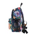thumbnail image 4 of FORMRS Kids School Backpack with Front Zippered Pocket 12" Student Travel Daypack, Puprle Ethereal Floral Harmony, 4 of 6