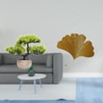 thumbnail image 2 of Árbol bonsái artificial,Árbol bonsái artificial para decoración de escritorio de interior y hogar,Esculturas de pared de hojas,Esculturas de pared de hierro forjado con hojas de, 2 of 8