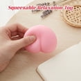 thumbnail image 4 of Pink TPR Squeeze Toy, Cute Pinch Squishy, Soft Tactile Fidget for Desk & Home Decor, 4 of 6