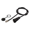 thumbnail image 4 of E16 Waterproof Connector Network Switch Coupler Snap-on Straight Molded MalePlug 1Meter, 4 of 9