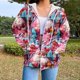 thumbnail image 1 of Puntoco Blusa Estampada De Moda Para Mujer, Blusa De Manga Larga, Sudadera Con Bolsillos Y Capucha, 1 of 5