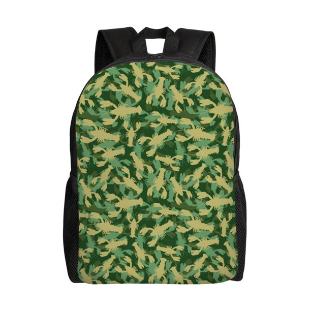 Easygdp Crayfish Army Mochila Versátil y Elegante: Comodidad, Almacenaje y Durabilidad para la Universidad, Trabajo, Viajes y Uso Diario