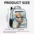 thumbnail image 7 of KUIFORTI Cute Animal Toddler Backpack Girls Kids School Bag with Side Pockets Adjustable Straps Breathable for Preschool Kindergarten Back to School Gifts, 7 of 7