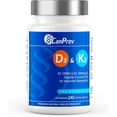 thumbnail image 1 of CanPrev - Supplément de Vitamine D3 et K2 240 Gélules Molles Approvisionnement de 240 Jours, Supplément de Vitamine D3 K2 MK7 Cholécalciférol, Huile de Coco Biologique pour une Meilleure Absorption - Aide à Construire et à Maintenir la Santé des Dents et des Os, 1 of 6