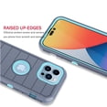 thumbnail image 4 of Apple iPhone 14, 14 Pro, 14 Plus, 14 Pro Max Case, Heavy Duty Rugged Defender Case with [Belt Clip Holster], Shockproof Full Body Protection Kickstand Cover, Gray, 4 of 8
