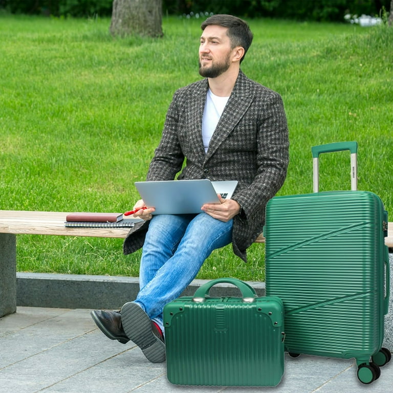 World Traveler Highways 2-Piece Hardside Carry-On Spinner Luggage