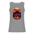 thumbnail image 4 of Titcea Tank Tops Men Graphic Printed Round Neck Sleeveless Shirt Summer Beach Vacation Outdoor Sports Gym Fashion T-Shirts, 4 of 4