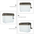 thumbnail image 6 of Supvox Portable Manual Shredder Black for Office Confidential Documents, 6 of 7