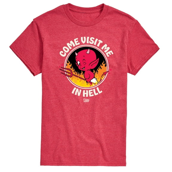 Hot Stuff - Hot Stuff Come Visit Me In Hell - Men's Short Sleeve Graphic T-Shirt