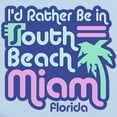 thumbnail image 2 of CafePress - Rather Be In South Beach Infant Bodysuit - Baby Light Bodysuit, Size Newborn - 24 Months, 2 of 4