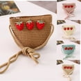 thumbnail image 5 of JAHH Ladies Strawberry Accessories Small Bag Cute Messenger Bag Fashion Coin Purse Summer Handbag Aesthetic Crossbody Bags Beach Vacation for Children Women, 5 of 7