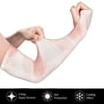 thumbnail image 3 of Fotbe Pink Marble UV Sun Protection Arm Sleeves - Tattoo Cover Up - Basketball Arm Sleeve UPF 50 Cooling for Men Women, 3 of 8