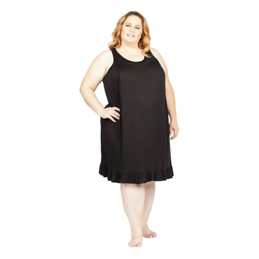 black plus size maternity dress