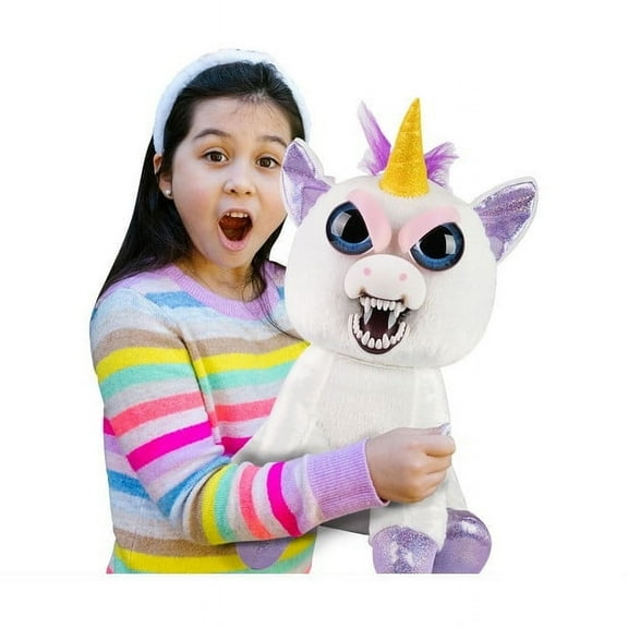 Feisty Pets® 20" Jumbo Glenda Glitterpoop The Unicorn