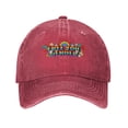 thumbnail image 4 of ZICANCN Unleash Your Gender Rainbow Slogan Adjustable Baseball Cap Women , Hats for Men Adult Washed Cotton Denim Baseball Caps Fashion, 4 of 8