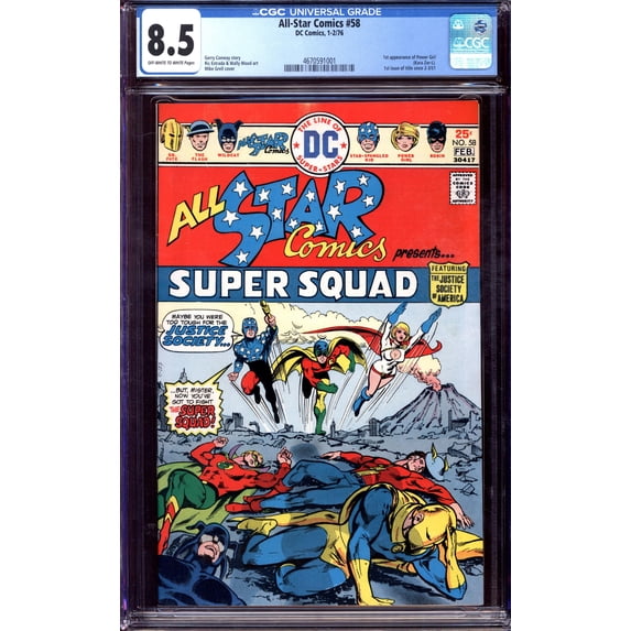 All-Star Comics #58 - CGC 8.5 Comic Book