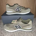 thumbnail image 2 of New Balance 515 Classics Olive Mesh Green Suede Shoes Mens Size 8 4E Wide, 2 of 5
