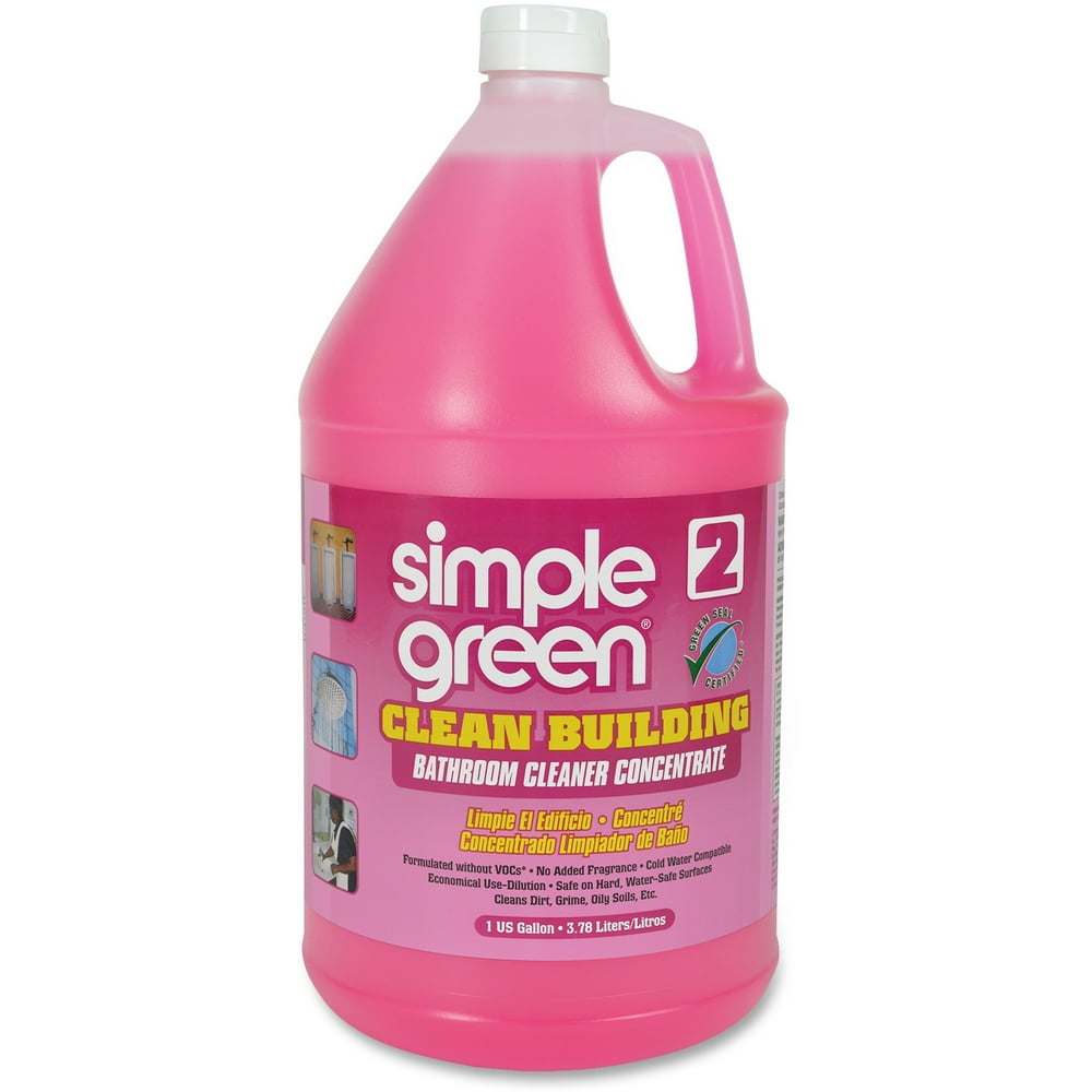 Simple Green Clean Building Bathroom Cleaner, Pink, 1 Each (Quantity