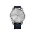 thumbnail image 3 of Garmin vivomove® Luxe Navy Leather with Silver Hardware, 3 of 7