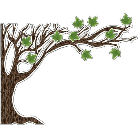 Big Tree Bulletin Board - BIG TREE BULLETIN BOARD SET WOODLAND WHIMSY