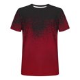 thumbnail image 4 of WAENQINLA Big and Tall Shirts for Men Workout Gym Crewneck Short Sleeve Muscle Shirt Casual Stylish Graphic Tees,M-5XL, 4 of 5