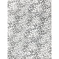 thumbnail image 2 of Serafina Home Leopard Throw Blanket: Trendy Soft Velvet Plush Fleece for Kids or Adults, Gray White, Travel Wrap or Room Decor Accent (Leopard Spots), 2 of 4