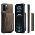 thumbnail image 4 of 2 in 1 Detachable Back Cover Compatible with iPhone 14 Pro Max Case 2022, iPhone 14 Pro Max Wallet Case with Card Holder Leather Pocket Slim Phone Cases 6.7'', 4 of 8