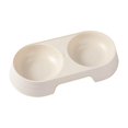 thumbnail image 1 of Pet Double Bowl Nordic Concise Candy Color One Bowl Dual Purpose Pet Bowl, 1 of 2