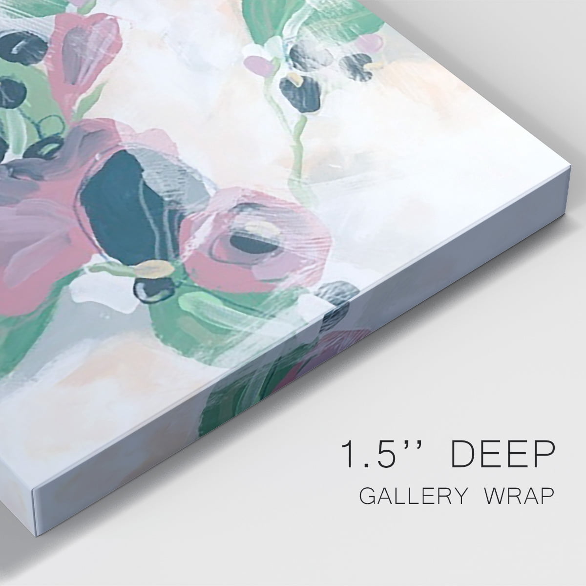 Tropical Branch Fresco II Premium Gallery Wrapped Canvas - Ready to Hang