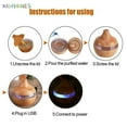 thumbnail image 4 of BadPiggies Essential Oil Diffuser with 7 Color Lights Aromatherapy Cool Mist Humidifier for Home Bedroom Office, 4 of 9