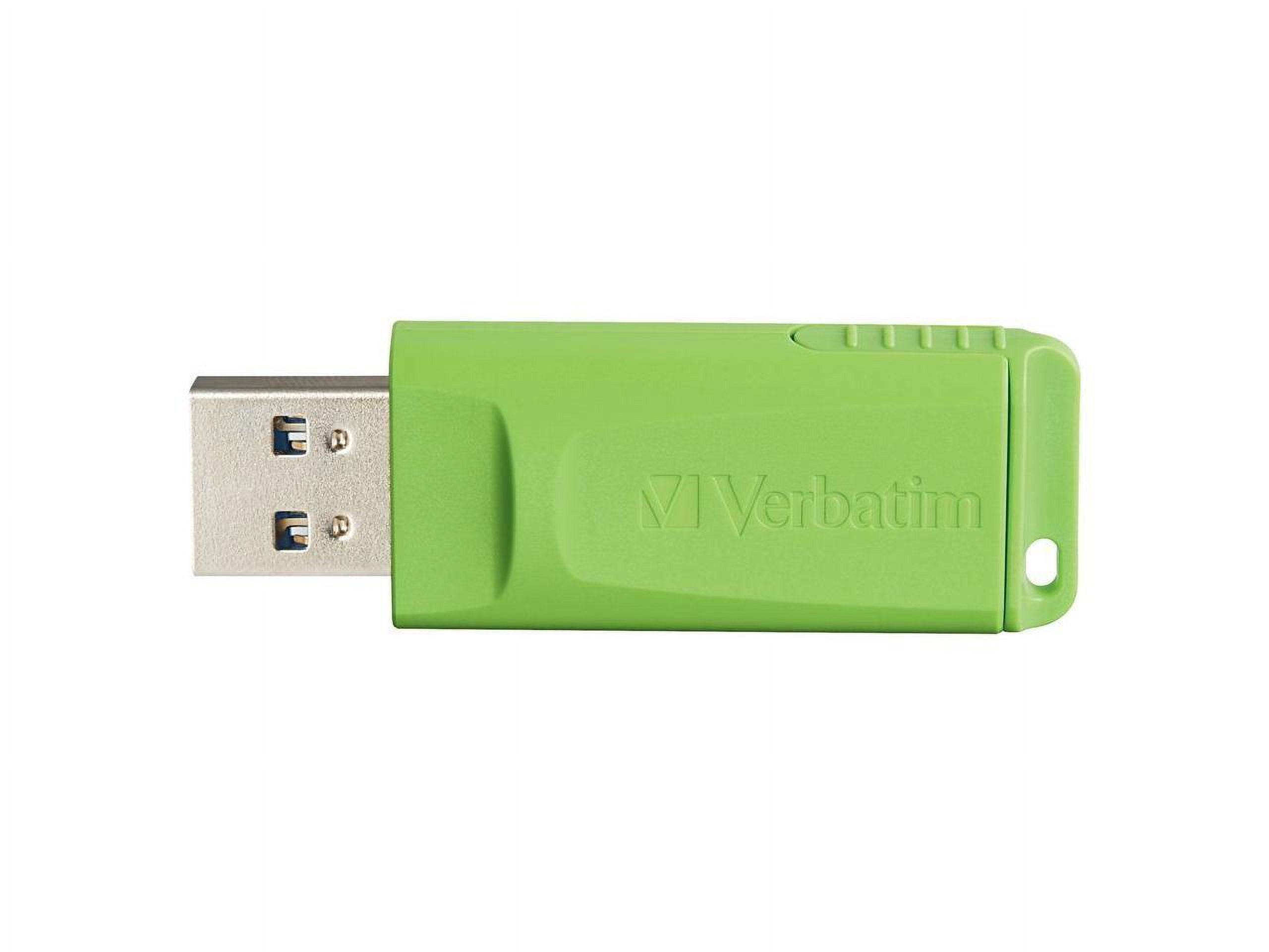 Verbatim 64GB Store 'n' Go USB Flash Drive - PC / Mac Compatible - 2pk - Blue, Green