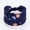Dark Blue, variant on Womens Bandanas Wide Extra Large Turban Wrap Non Slip Sport Workout Headbands for Women Black One Size