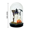 thumbnail image 3 of Orangide Halloween Decor Ghost Night Lamp Creative Spooky Glass Cover Small Night Light Battery Operated Funny Scary Atmosphere for Tabletop, 3 of 7