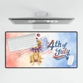thumbnail image 4 of 4th of July Golden Retriever Celebrates Independence Day Desk Mat Full Keyboard Mouse Pad Goldens Dog Lover Gifts Idea Large Mousepad - 12010, 4 of 5