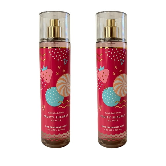 Bath and Body Works Fruity Sherbet Scoop Fragrance Mist Set 8 fl oz