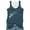 Dark Green, variant on HNMKIU Yoga Tank Tops For Women Loose Printed Top I Shaped Vest