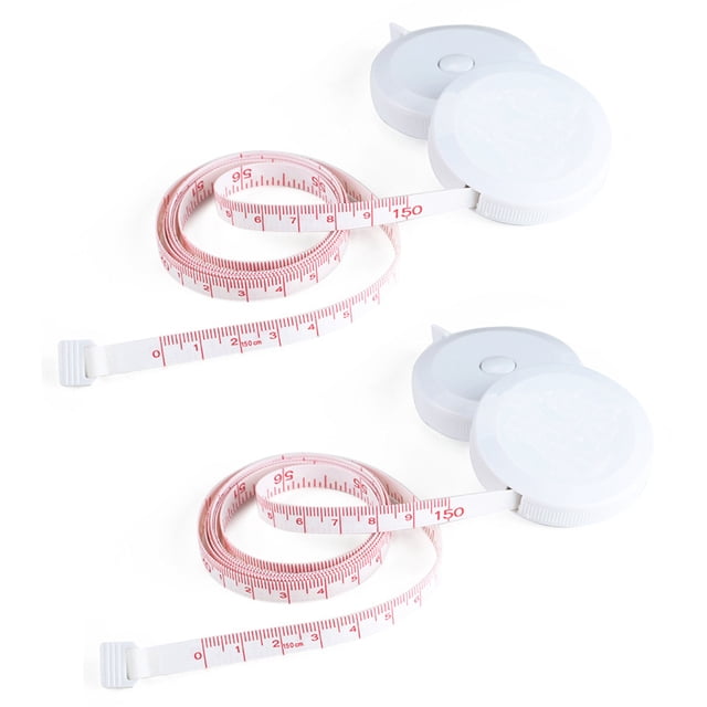 Soft Tape Measure Retractable Measuring for Body Fabric Sewing Tailor Cloth Knitting Craft Weight Loss Measurements Retractable Tape Measure Body Measuring