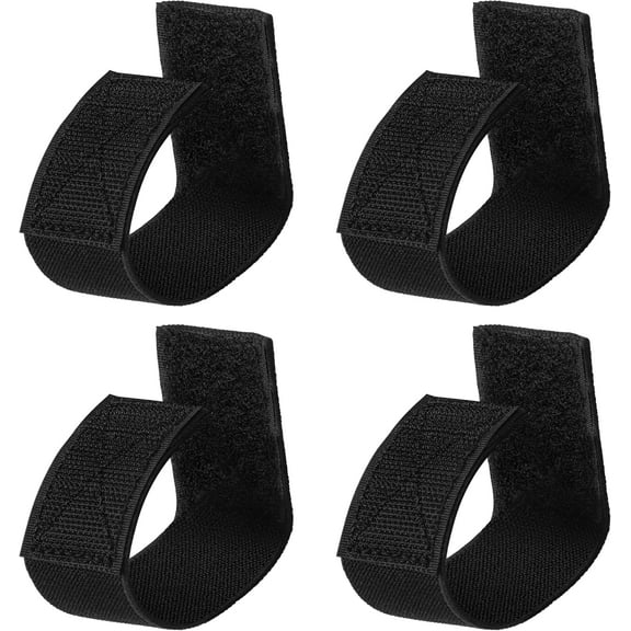 4 Pcs Elastic Belt Loop, Duty Belt Keeper For 2" - 2.25" Wide Belt, Belt Loops For Police/Military/Tactics