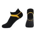 thumbnail image 1 of ylioge Womens Ankle Slipper Socks Low-Cut Casual Color Block Comfort Breathable Non-Slip Athletic Sports Pilates Grip Sock, 1 of 1
