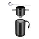 thumbnail image 4 of Cafetera de goteo manual con aislamiento térmico, cafetera de acero inoxidable. negro, 4 of 9