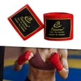 thumbnail image 1 of Vendas de mano para boxeo, bolsa de velocidad para entrenamiento de boxeo, envolturas para artes marciales para adultos, 2 uds. Rojo, 1 of 8