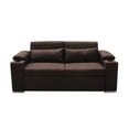 thumbnail image 2 of Sofa cama Matrimonial Plegable Mobydec Malta Color Chocolate Element sofa cama portavasos, 2 of 2