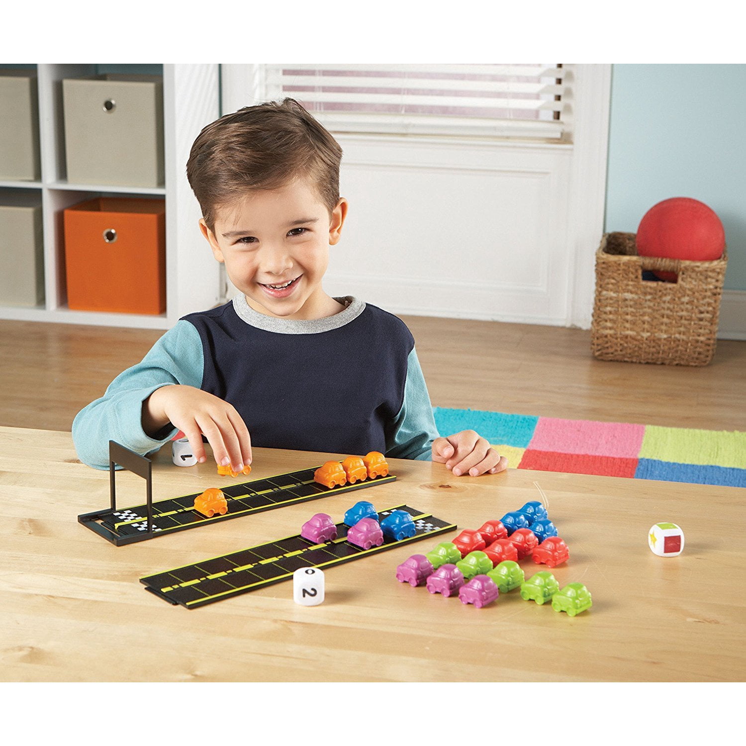 Learning Resources Mini Motor Math Activity Set, Preschool Math Toys,  Ages 4+