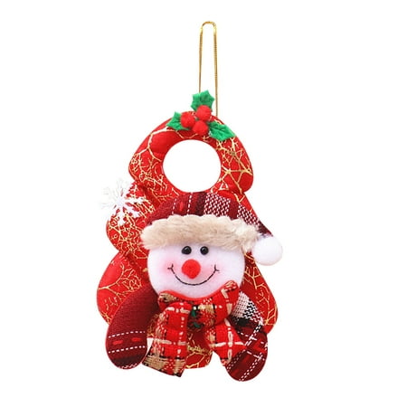

Coopserbil Christmas Tree Decorations Hanging Plush Pendants Suitable For Christmas Family Party Holiday Decorations Boxwood Garland with Berries 9 Ft Garland Battery Operated Flocked