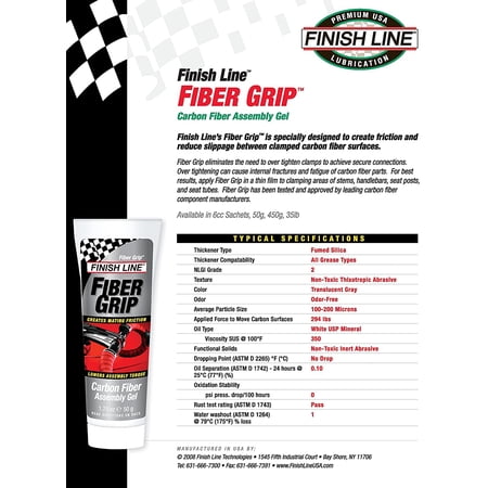(即納)(ケミカル用品)FINISH LINE フィニッシュライン FIBER GRIP ファイバーグリップ 50g(TOS07800)(0036121610019)