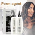 thumbnail image 2 of 120g+120g Permanent Wave Curl Curly Perm Cream Liquid Cold Wave Hair Perm Lotion Solution For Resistant To Natural Hair, 2 of 4