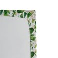 thumbnail image 3 of Ambesonne Peony Fitted Sheet, Watercolor Art Flower Pattern, Full Size, White Cream and Green, 3 of 5