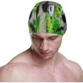 thumbnail image 2 of FYBTO Swimming Cap Animal Panda Bear Adult FYBTO Polyester, 2 of 4