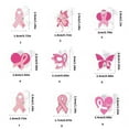 thumbnail image 3 of Breast Cancers Awareness Ribbon Pin, Sweater Collar Badge for International Women's Love Breast Day Clothes Decoration, 3 of 9